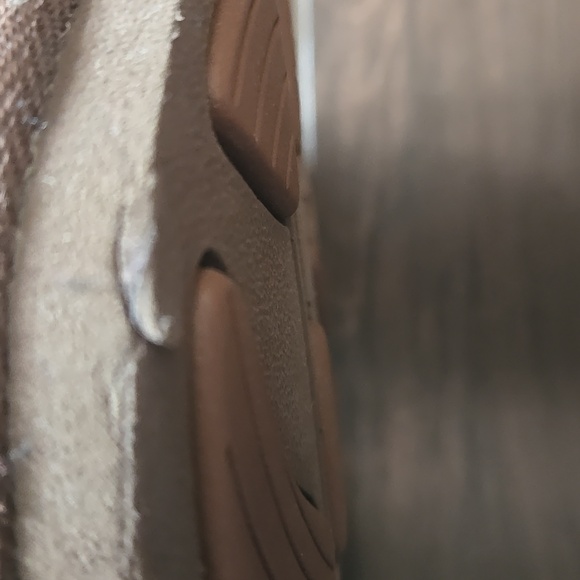 UGG Whitley Tall Brown Suede Lace Up Sheepskin Shearling Boots 5122 US 5 - Picture 4 of 8